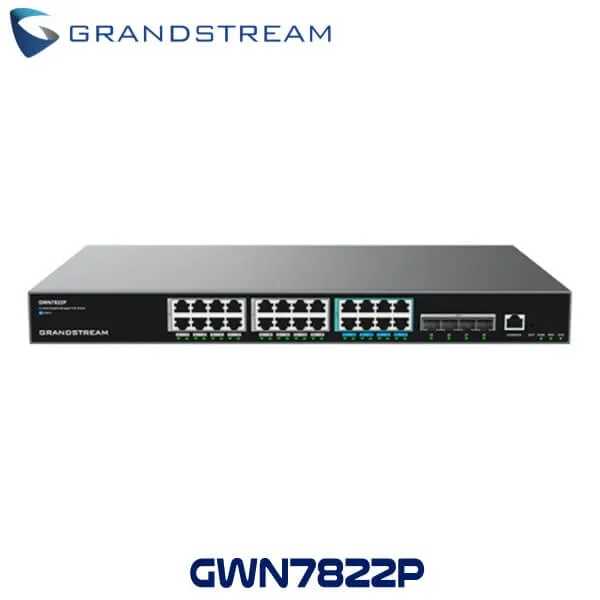 Grandstream GWN7822P Layer 3 Multi-Gigabit PoE Network Switch Dubai