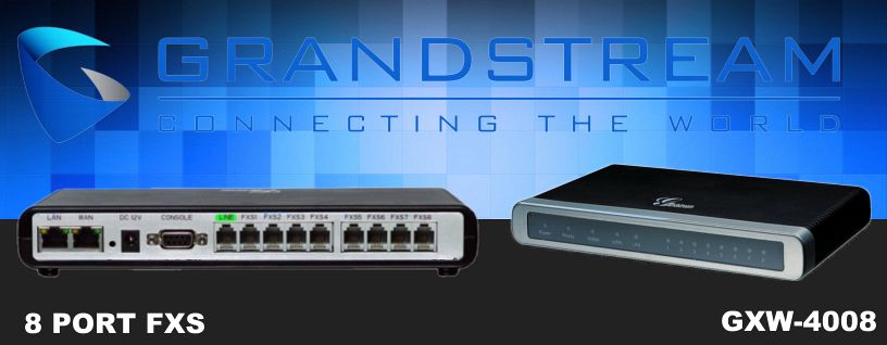 Grandstream GXW4008 UAE