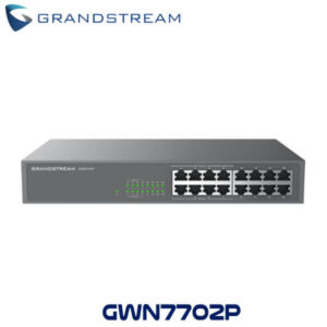 Grandstream GWN7702P 16-Port PoE+ Unmanaged Network Switch Dubai