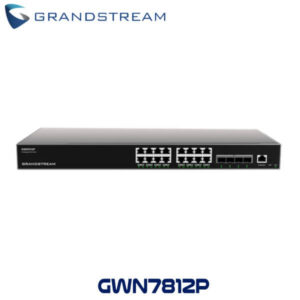 Grandstream GWN7812P 12-Port Layer 3 PoE+ Managed Switch Dubai